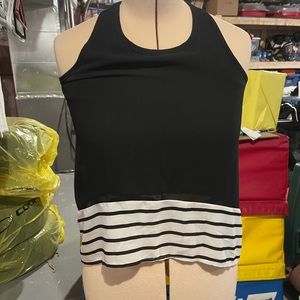 Lulus black silky top